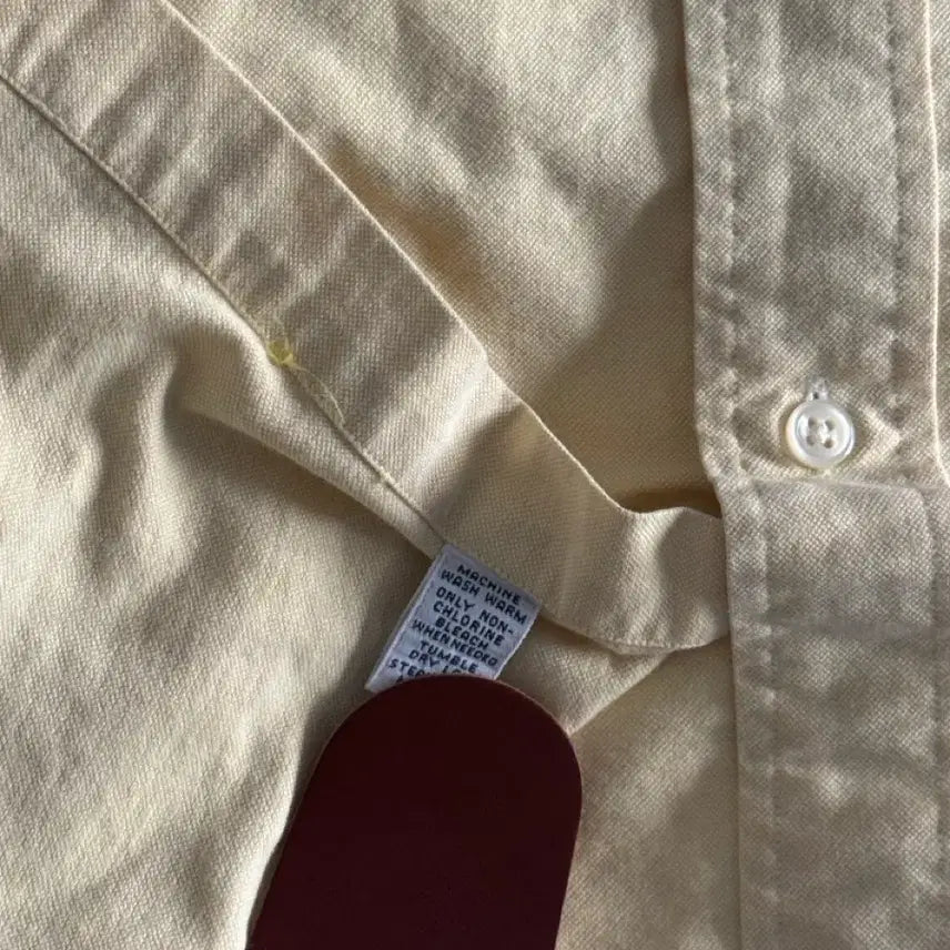 [BUNJANG] Polo Ralph Lauren Big Shirt Yellow / [XL] 폴로 랄프로렌 빅셔츠 옐로우