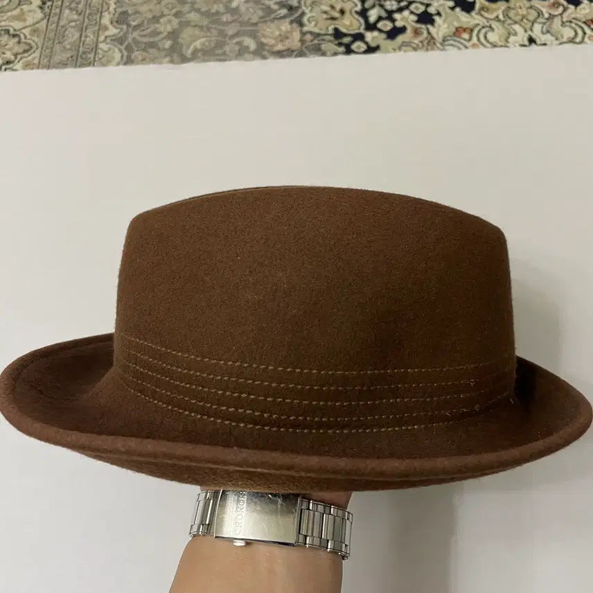 [SOLD OUT] 노브랜드 페도라 벙거지 브라운