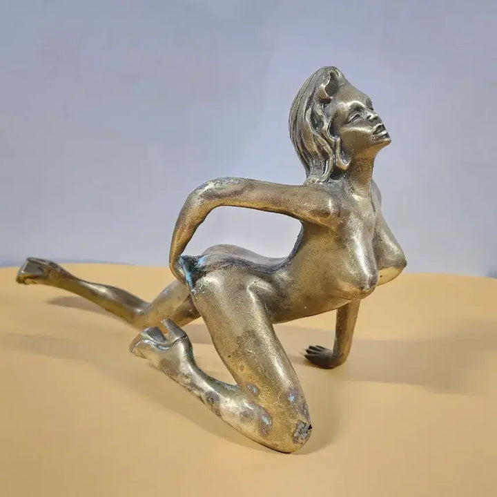 [BUNJANG] Bronze Woman Sculpture / 브론즈 인물상 여인 조각상 장식 소품