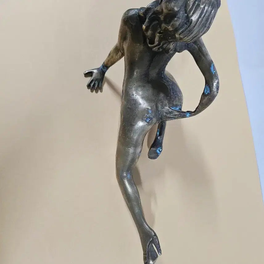 [BUNJANG] Bronze Woman Sculpture / 브론즈 인물상 여인 조각상 장식 소품