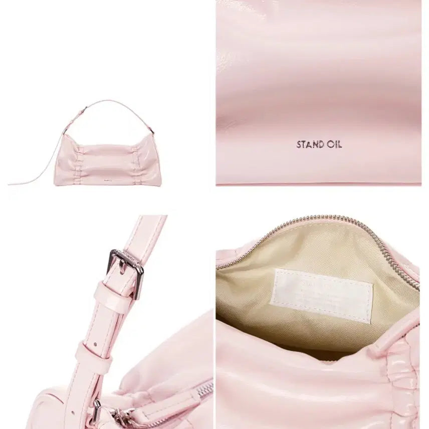 [SOLD OUT] 스탠드오일 숄더백 플리츠백 핑크