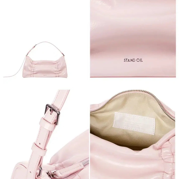 [SOLD OUT] 스탠드오일 숄더백 플리츠백 핑크