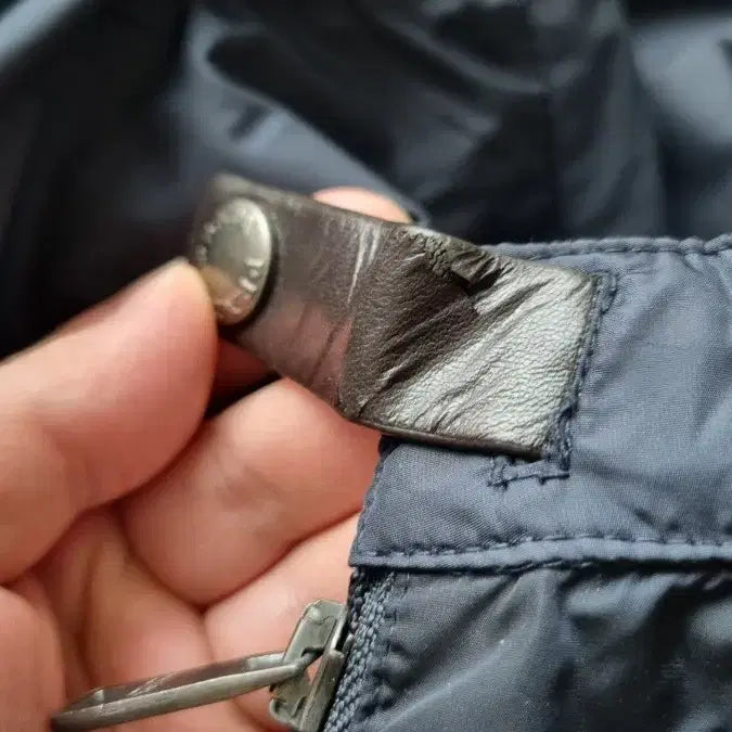 [BUNJANG] Prada Sport Navy Nylon Rider Windbreaker Jacket / 프라다 스포츠 네이비 나일론 라이더 구형 바람막이 자켓