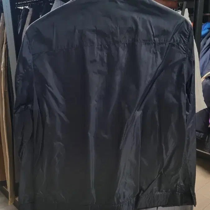 [BUNJANG] Prada Sport Navy Nylon Rider Windbreaker Jacket / 프라다 스포츠 네이비 나일론 라이더 구형 바람막이 자켓