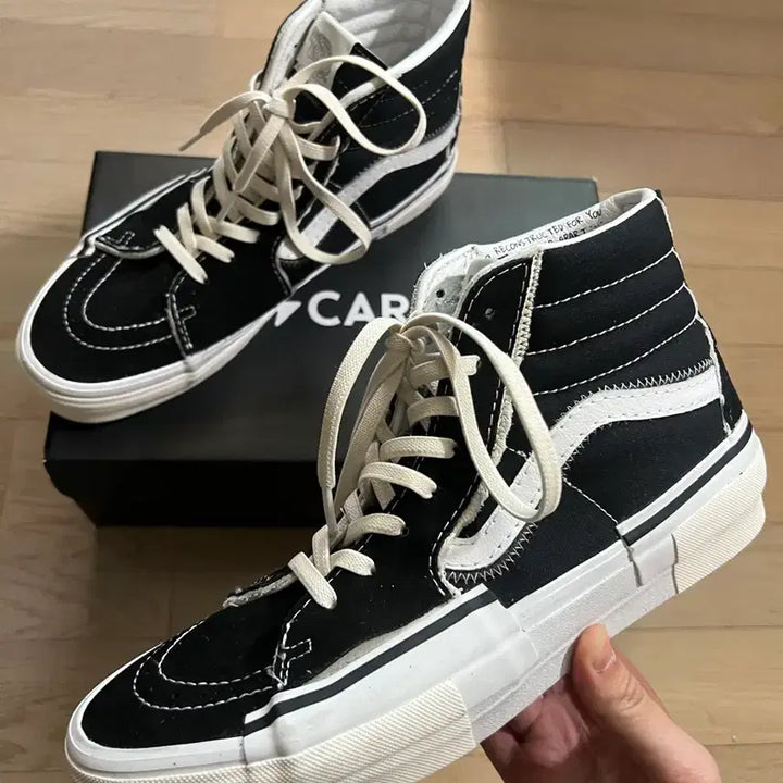 [SOLD OUT] 새상품) 반스 스케이트하이 리컨스트럭트 275