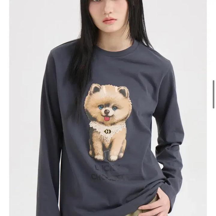 [SOLD OUT] 럭키슈에뜨 신상 강아지 슈슈 프린트 티셔츠