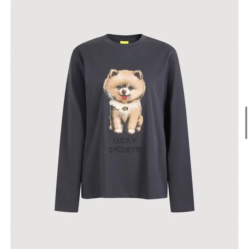 [SOLD OUT] 럭키슈에뜨 신상 강아지 슈슈 프린트 티셔츠
