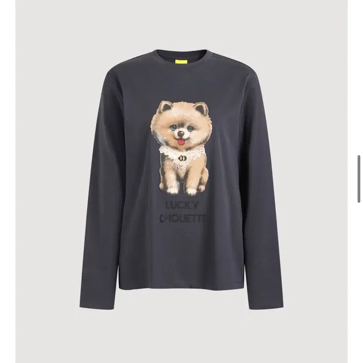 [SOLD OUT] 럭키슈에뜨 신상 강아지 슈슈 프린트 티셔츠