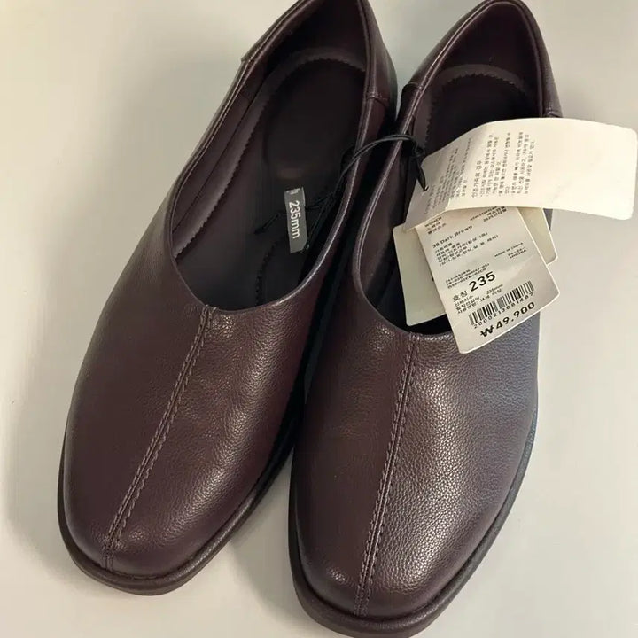 [SOLD OUT] (새상품) 유니클로C 스퀘어 플랫 슈즈 - 235Size