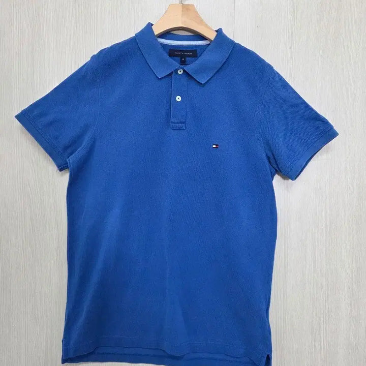 [SOLD OUT] 타미힐피거 블루 반팔 폴로티