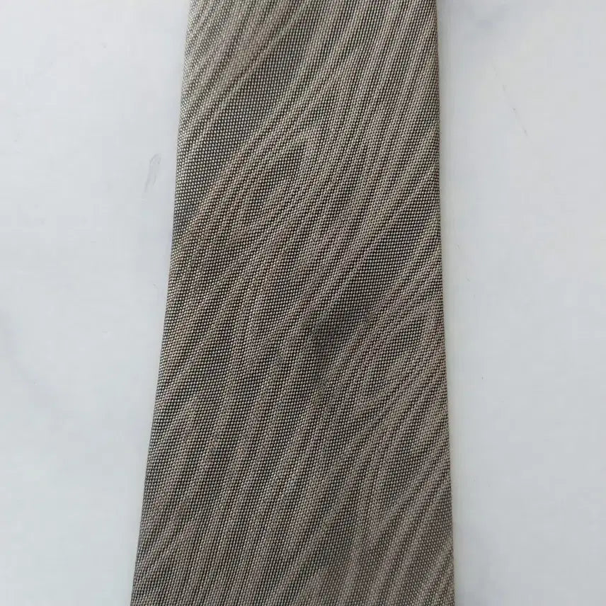 [BUNJANG] Yves Saint Laurent Silk Tie - Beige 8.4cm / 입생로랑 실크 베이지 넥타이 8.4cm A~B등급 K2499