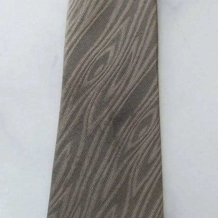 [BUNJANG] Yves Saint Laurent Silk Tie - Beige 8.4cm / 입생로랑 실크 베이지 넥타이 8.4cm A~B등급 K2499