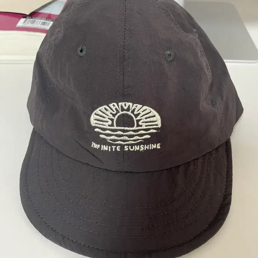 [BUNJANG] Kappy Design Ripstop Cap Charcoal / 캐피디자인 립스탑 캡 모자