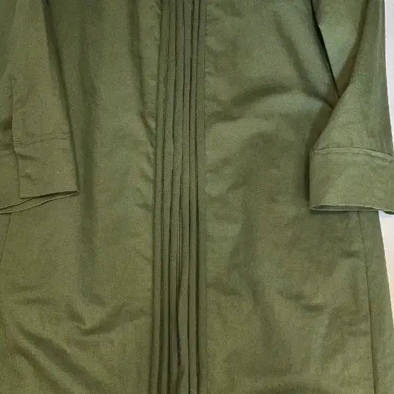 [BUNJANG] Hansome LANVIN Khaki Long Jacket - Size 66 (Spring/Fall) / 한섬 랑방 카키 롱자켓 66 사이즈 봄 가을용