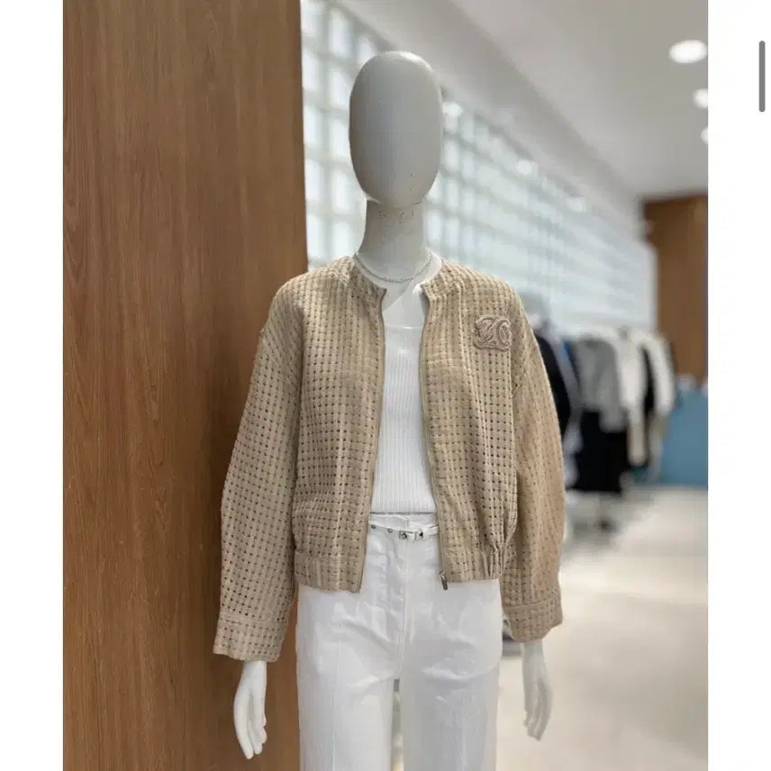 [SOLD OUT] ZOOC 여성 펀칭 점퍼(55-66)정가35만