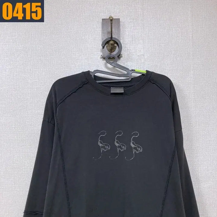 [BUNJANG] 100 No Manual Long Sleeve T-shirt / 100 노매뉴얼 롱슬리브 긴팔 티셔츠 L