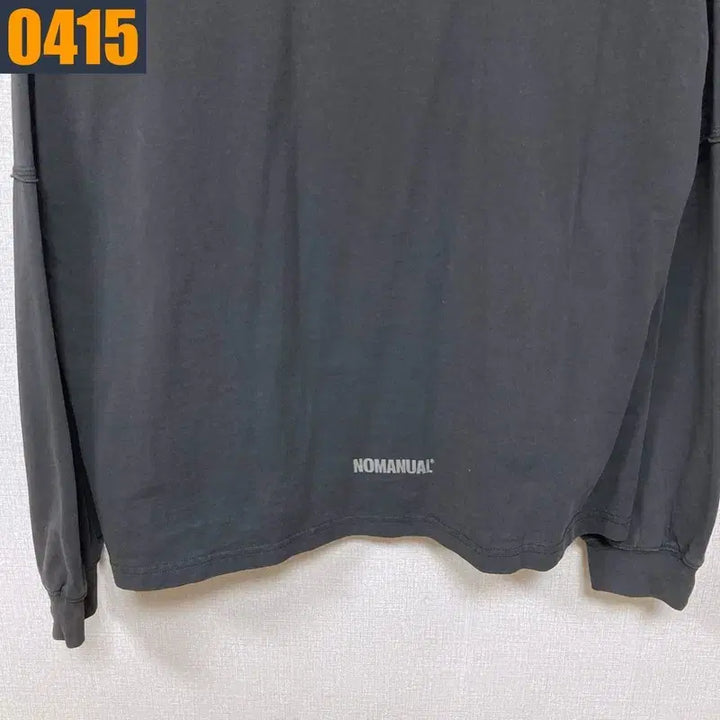 [BUNJANG] 100 No Manual Long Sleeve T-shirt / 100 노매뉴얼 롱슬리브 긴팔 티셔츠 L