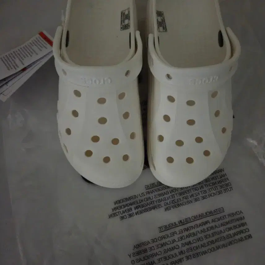 [BUNJANG] Crocs Bayaband Platform White Sandals / 크록스 바야클로그 플랫폼 화이트 새상품