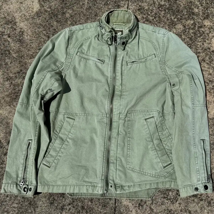 [SOLD OUT] [L] G-Star Raw 바이커 자켓(지스타로우/그린티)