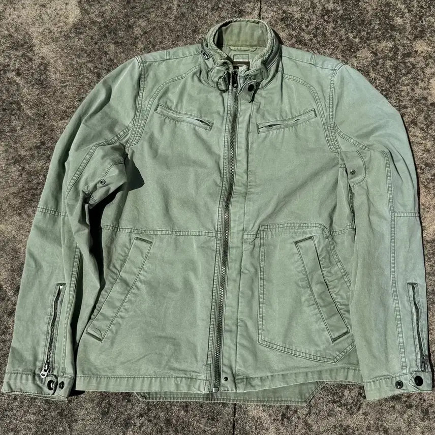 [SOLD OUT] [L] G-Star Raw 바이커 자켓(지스타로우/그린티)