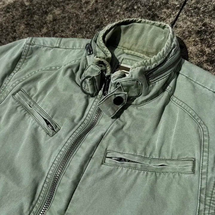 [SOLD OUT] [L] G-Star Raw 바이커 자켓(지스타로우/그린티)
