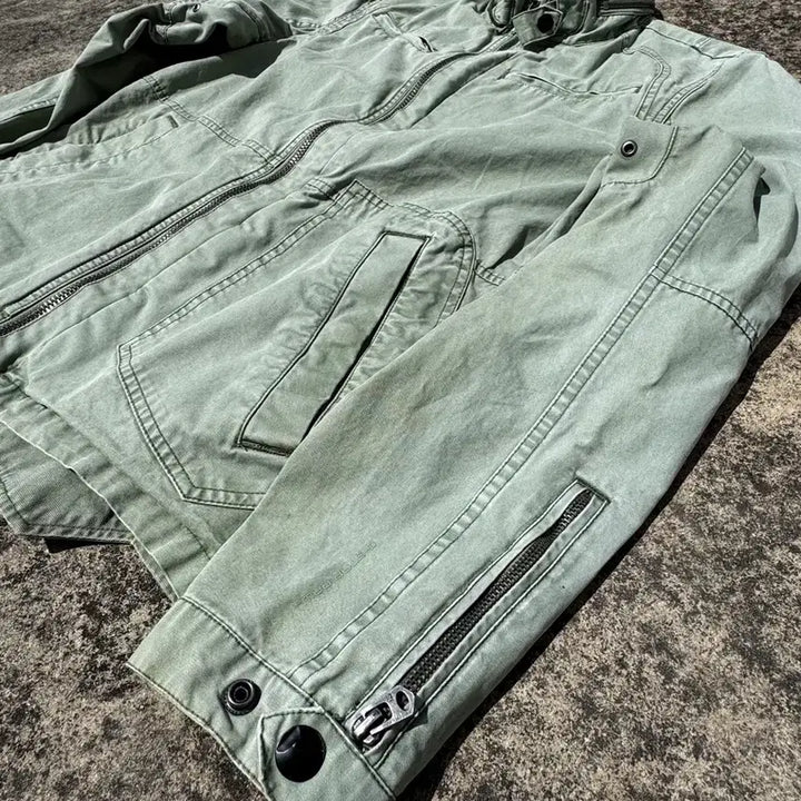 [SOLD OUT] [L] G-Star Raw 바이커 자켓(지스타로우/그린티)