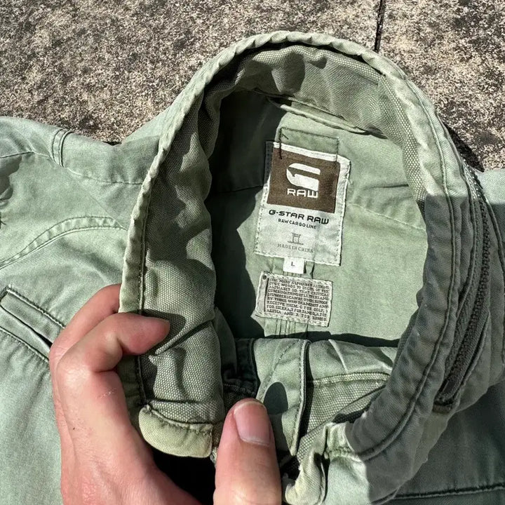 [SOLD OUT] [L] G-Star Raw 바이커 자켓(지스타로우/그린티)