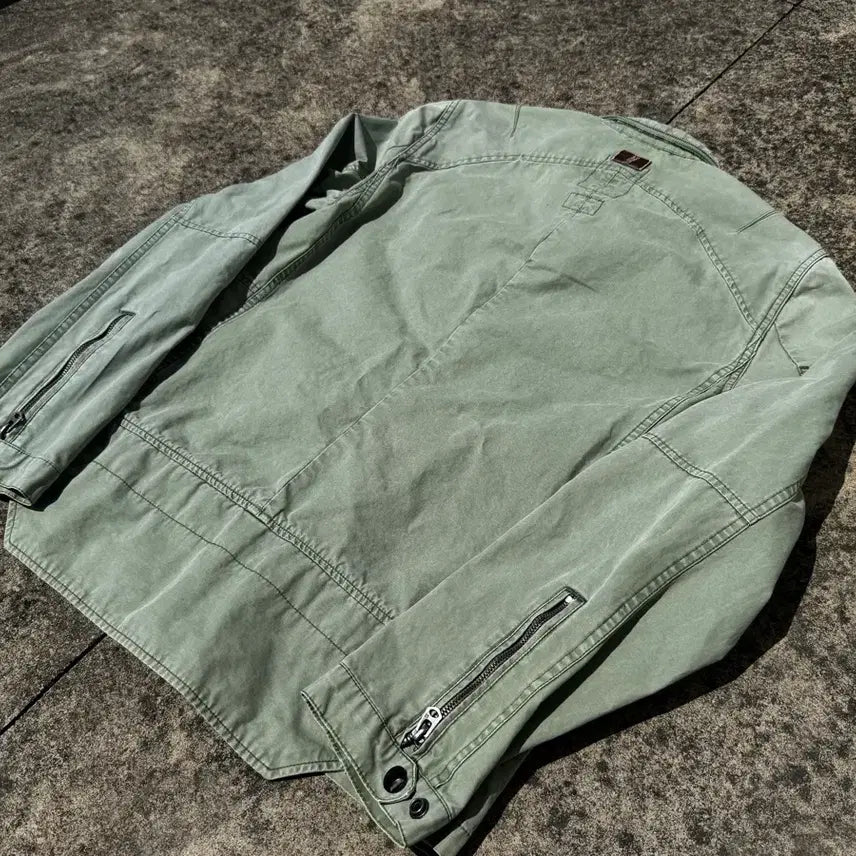 [SOLD OUT] [L] G-Star Raw 바이커 자켓(지스타로우/그린티)