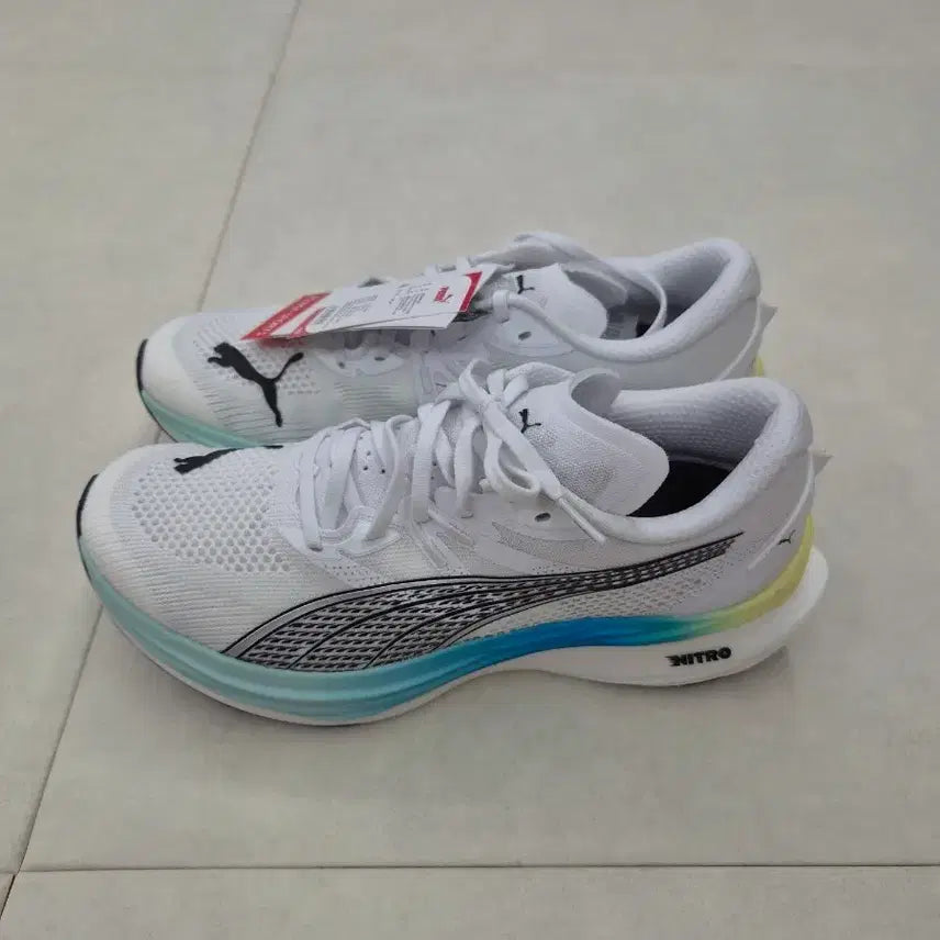 [BUNJANG] Puma Deviate Nitro 3 Wide Running Shoes (275mm) / 푸마 디비에이트 나이트로3 와이드 275mm