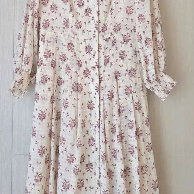 [BUNJANG] KARL LAGERFELD Floral Long Dress / KARL LAGERFELD 칼라거펠트 럭셔리 플라워 롱원피스 55