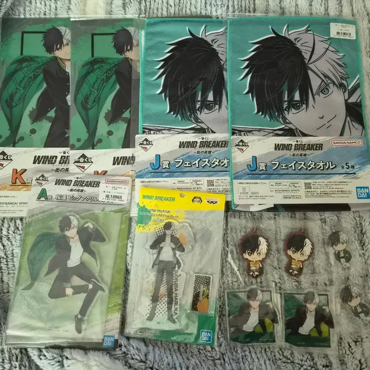 [BUNJANG] Wind Breaker Sakura Kuji Bundle Set / 윈브레 사쿠라 쿠지 미개봉 일괄