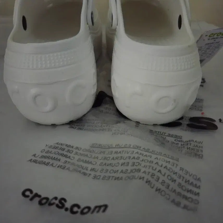 [BUNJANG] Crocs Bella Clog Platform White Shoes / 크록스 벨라클로그 플랫폼 화이트 새상품