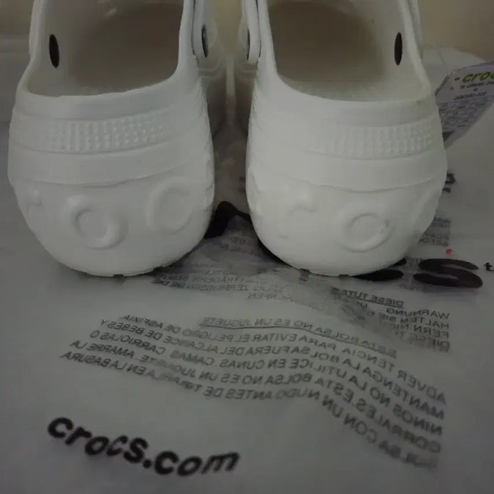 [BUNJANG] Crocs Bella Clog Platform White Shoes / 크록스 벨라클로그 플랫폼 화이트 새상품