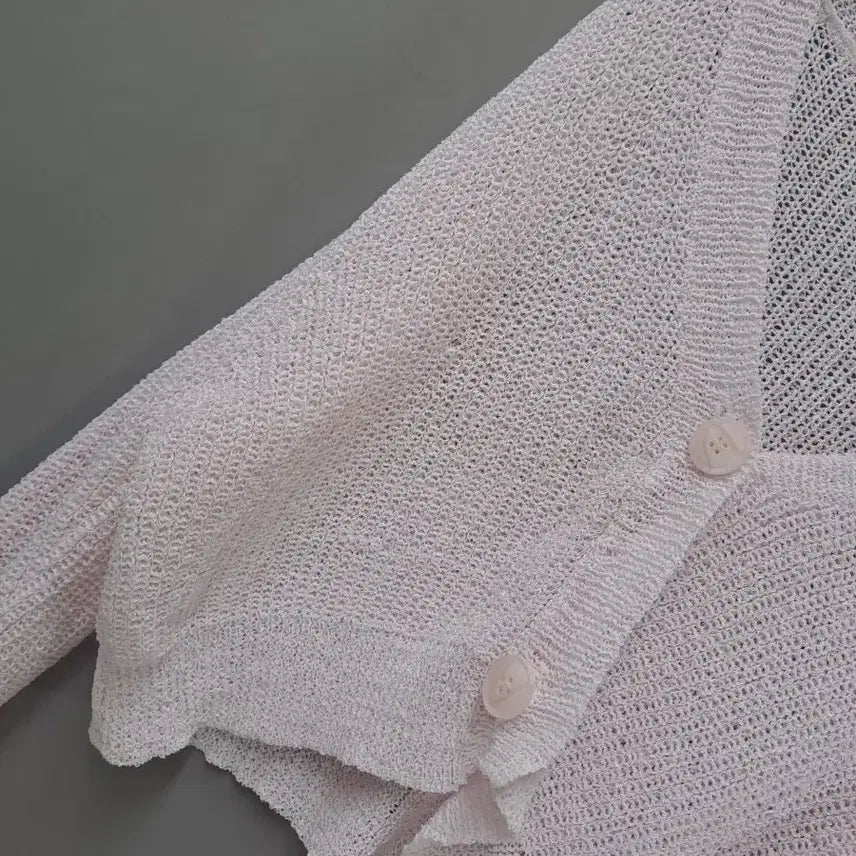 [SOLD OUT] 빌리온 브이넥 핑크 가디건