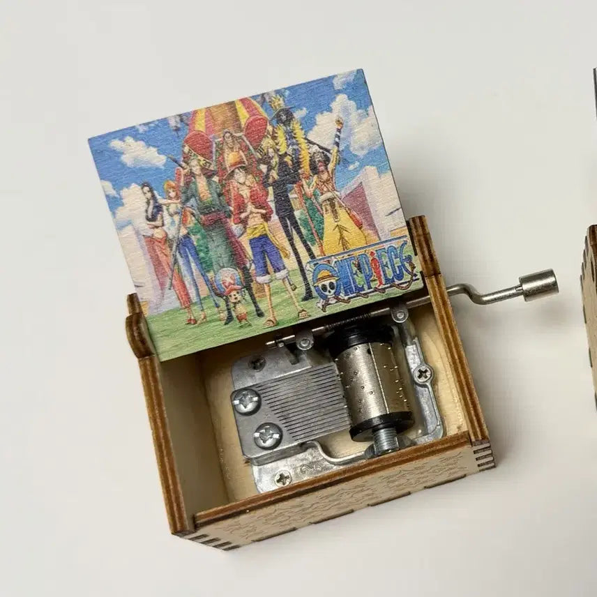 [BUNJANG] Anime Manual Mini Music Box / 애니메이션 수동 미니 오르골