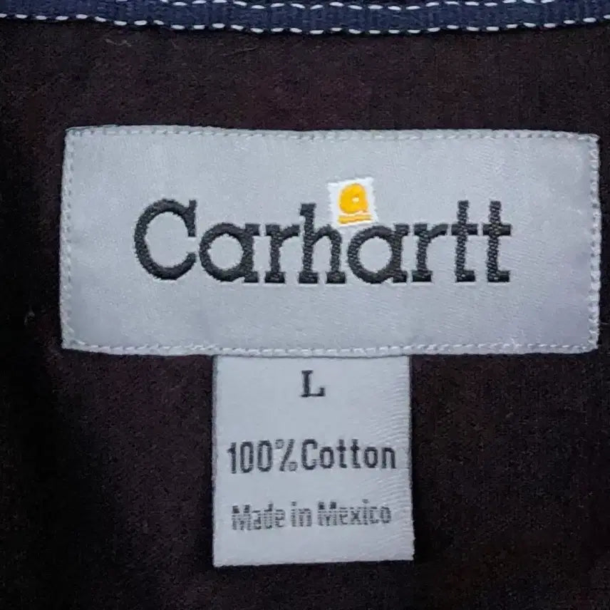 [BUNJANG] Carhartt Burgundy Work Shirt / L 칼하트 버건디 워크 셔츠