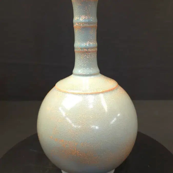 [BUNJANG] Yaozhou Celadon Vase / 260414-3 여요시문 화구형 장경병