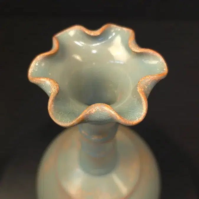 [BUNJANG] Yaozhou Celadon Vase / 260414-3 여요시문 화구형 장경병