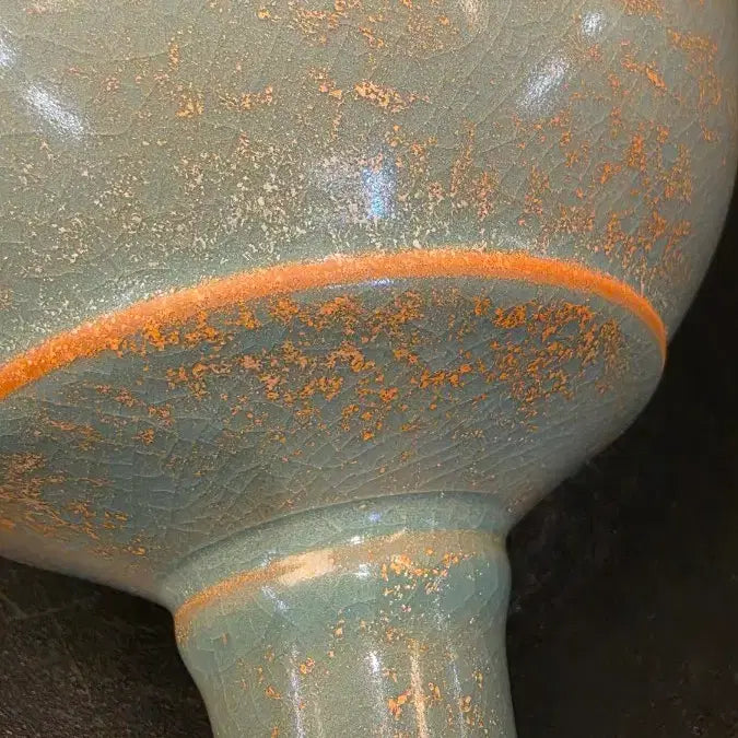 [BUNJANG] Yaozhou Celadon Vase / 260414-3 여요시문 화구형 장경병