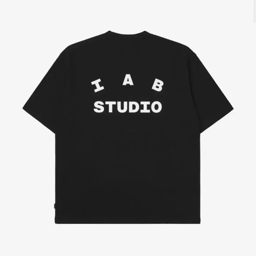 [BUNJANG] IAB Studio T-Shirt Black White XL New / 아이앱 스튜디오 티셔츠  블랙 화이트 XL 새제품