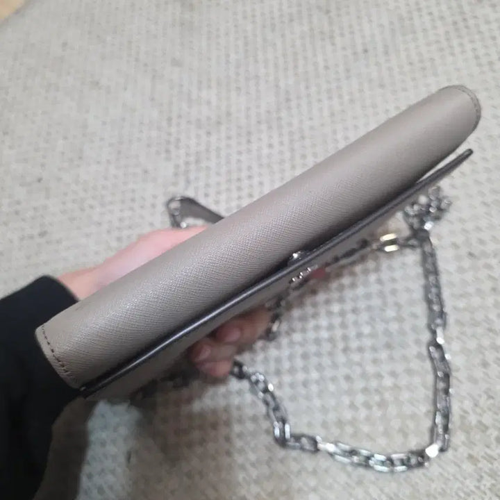 [BUNJANG] Tory Burch Chain Crossbody Bag Beige Gray Women&