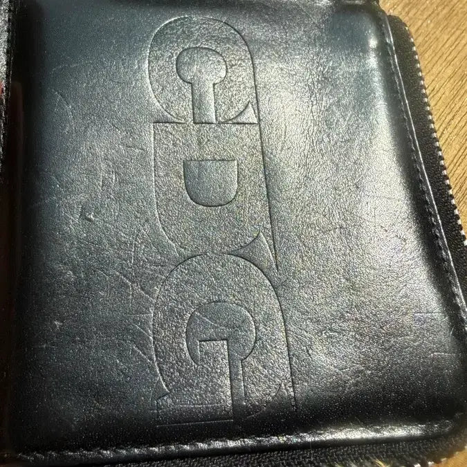 [BUNJANG] Comme des Garçons CDG Black Zipper Card Wallet / 꼼데가르송 CDG 블랙 지퍼 카드지갑