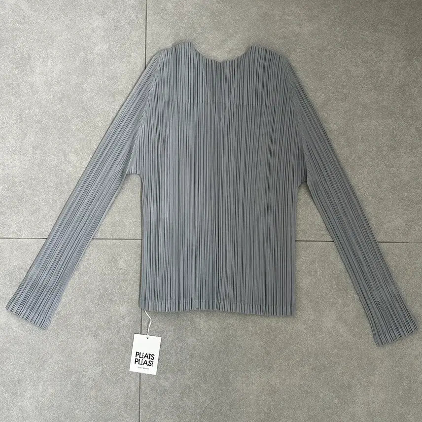 [SOLD OUT] 플리츠플리즈 먼슬리 9월 가디건 쿨그레이 3사이즈