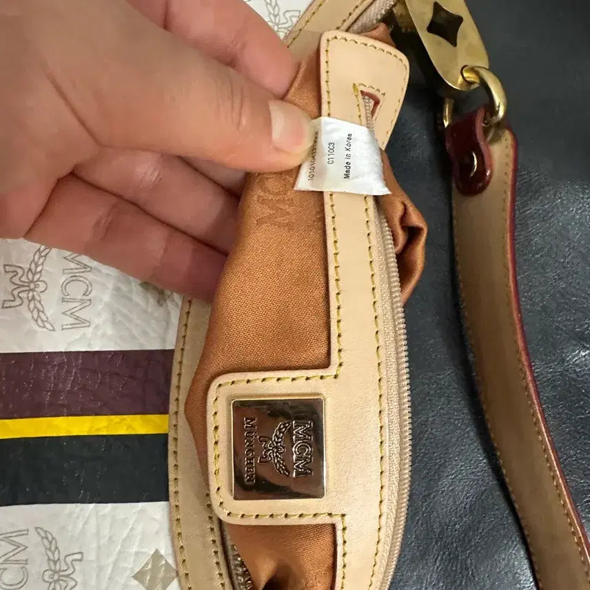 [BUNJANG] MCM Hobo Shoulder Bag / 정품 mcm호보백 숄더백 가방 가로30