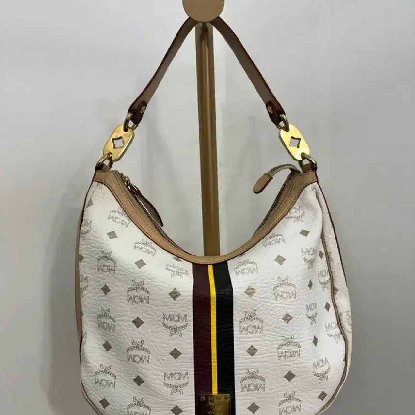 [BUNJANG] MCM Hobo Shoulder Bag / 정품 mcm호보백 숄더백 가방 가로30