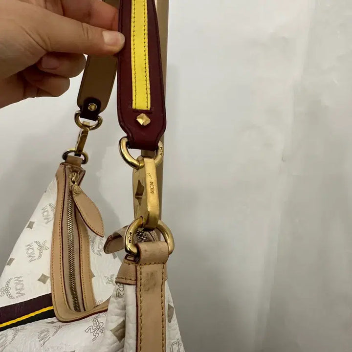 [BUNJANG] MCM Hobo Shoulder Bag / 정품 mcm호보백 숄더백 가방 가로30
