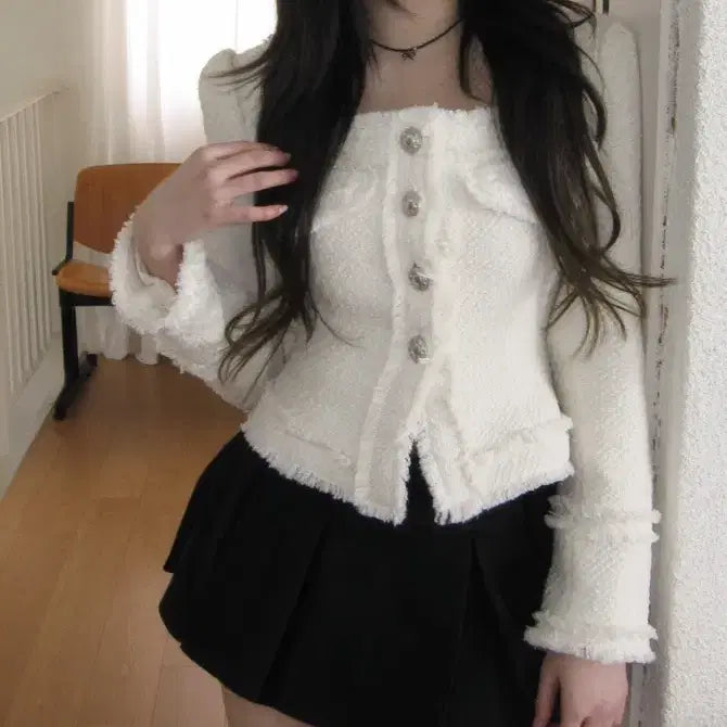 [BUNJANG] Modi Mood Tweed Jacket / 모디무드 트위드
