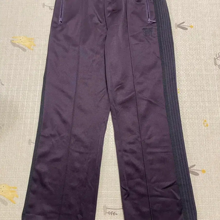 [BUNJANG] Needles Trackpants Straight Dark Purple L / 니들스 트랙팬츠 스트레이트 다크퍼플 L