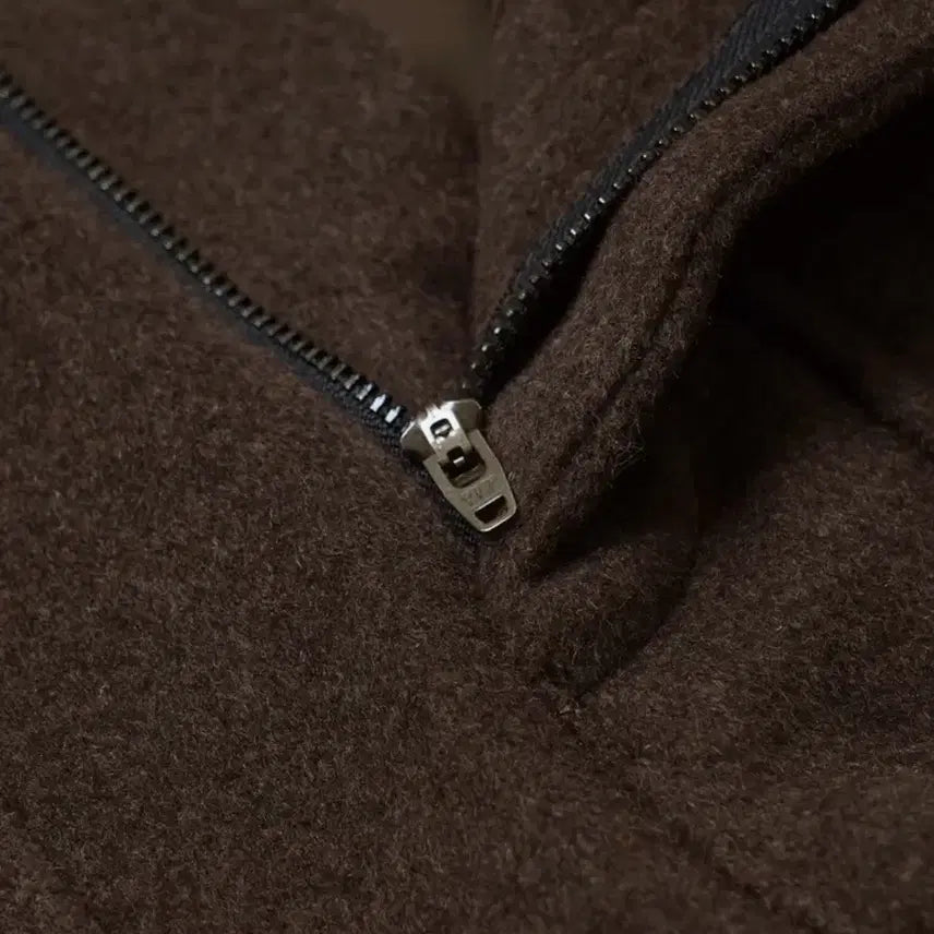 [BUNJANG] Brown Wool Fatigue Pants Navy Deck Trousers / 브라운 울 퍼티그 팬츠 해군 덱 팬츠 트라우저