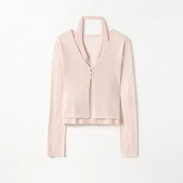 [SOLD OUT] 르베인 clea 가디건 세트 소프트핑크